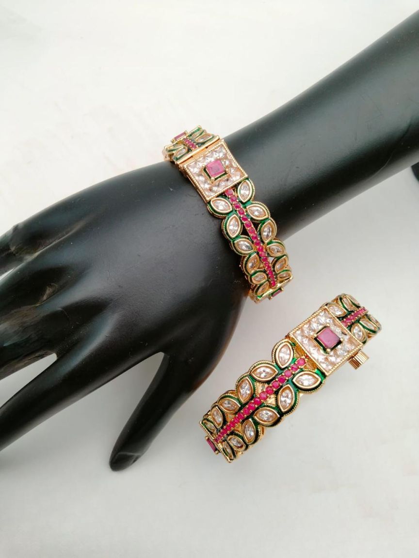 polki-bangles-BAP25595RGD26