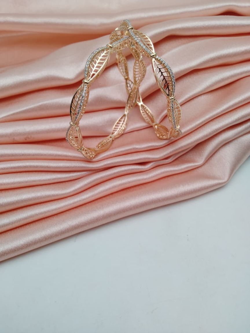 BANGLES IN TAARA CZ STYLE | DESIGN - 11005