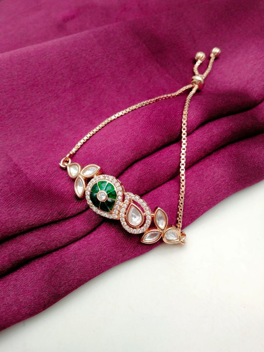 kundan-bracelets-BRK78005GRGD