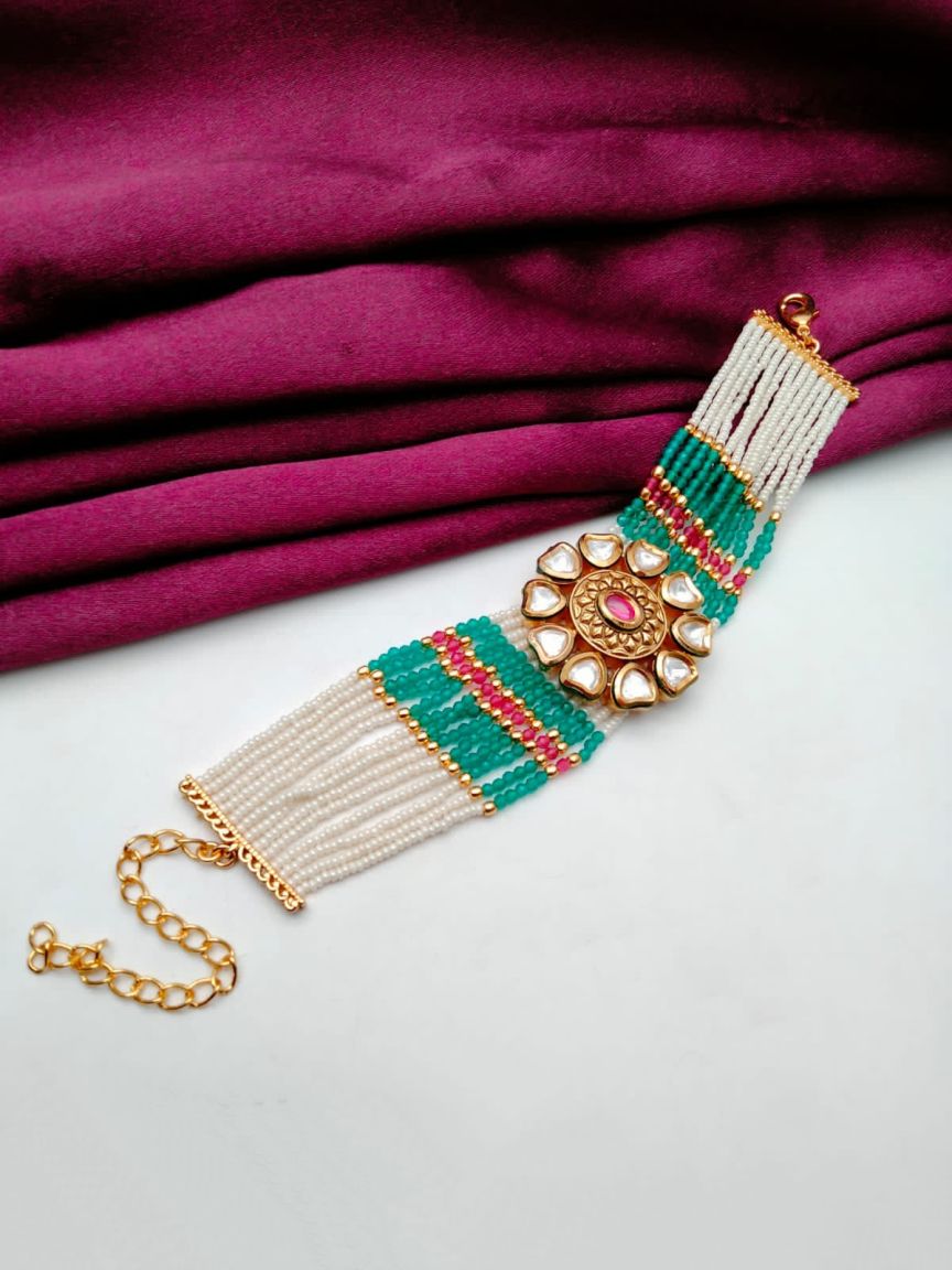 kundan-bracelets-BRK78009RGRGD