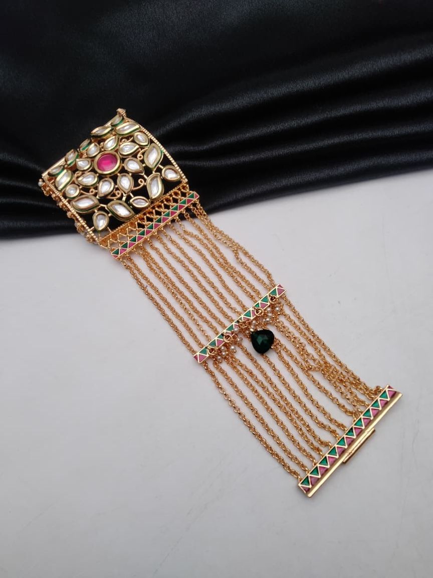 kundan-bracelets-BRK78010RGRGDME