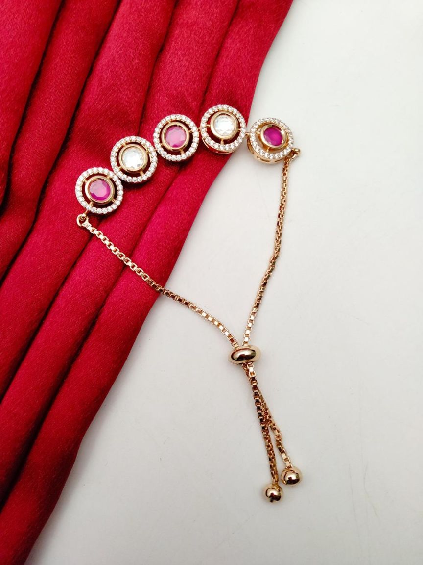BRACELETS IN KUNDAN (VILANDI) STYLE | DESIGN - 78011