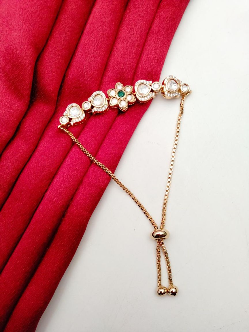 kundan-bracelets-BRK78013GRGD