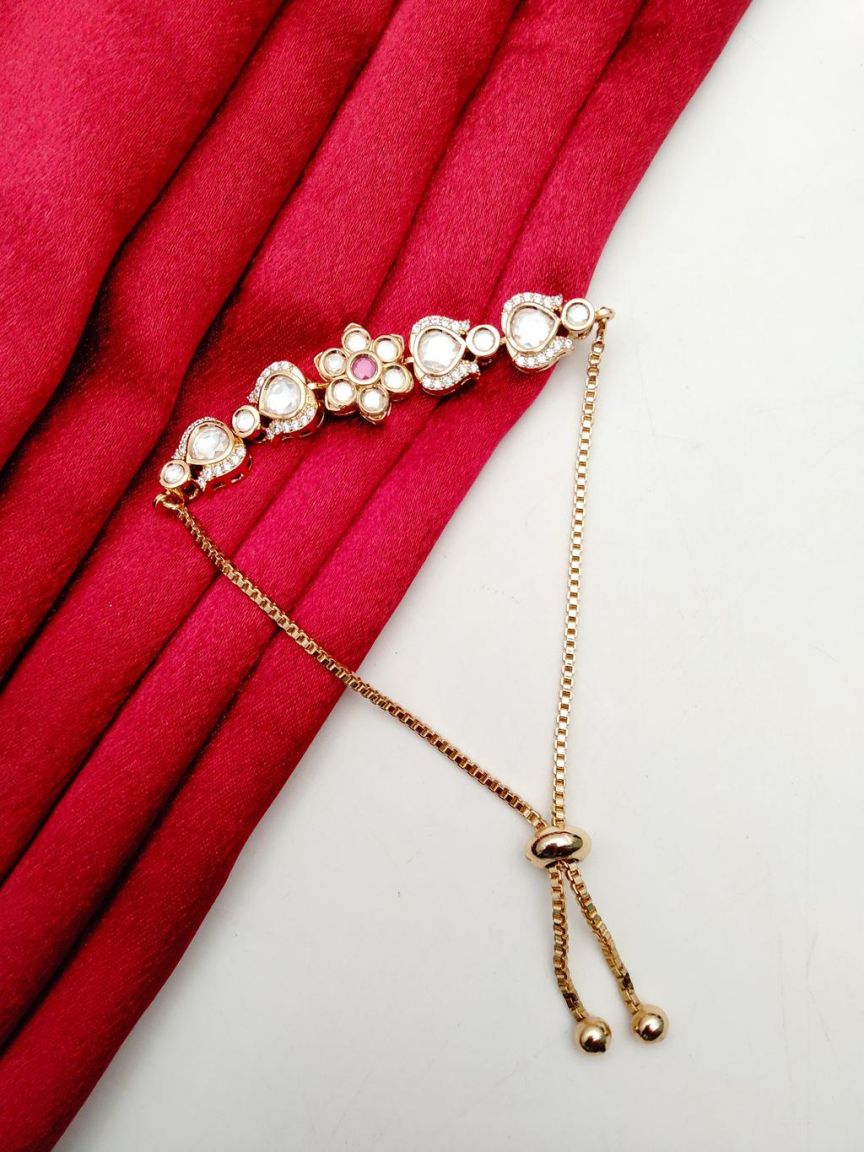 BRACELETS IN KUNDAN (VILANDI) STYLE | DESIGN - 78013
