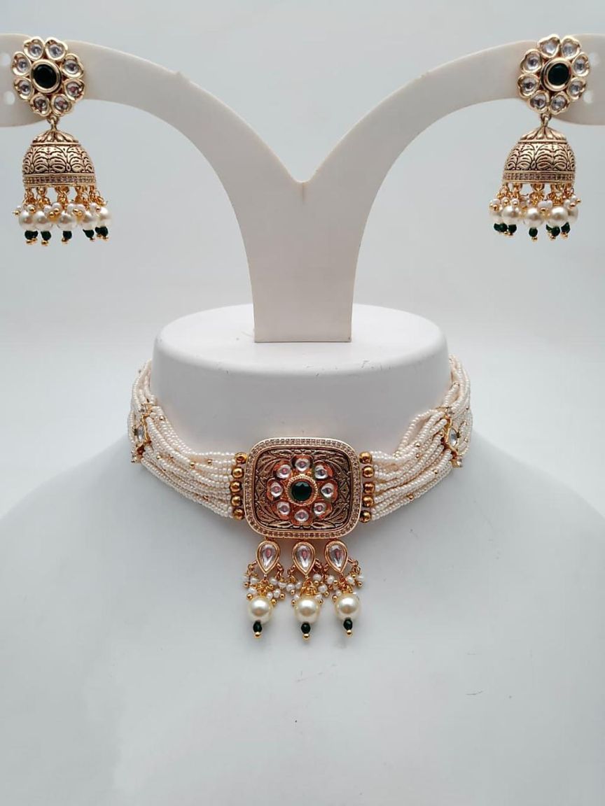 kundan-choker-CHK16138GRGD