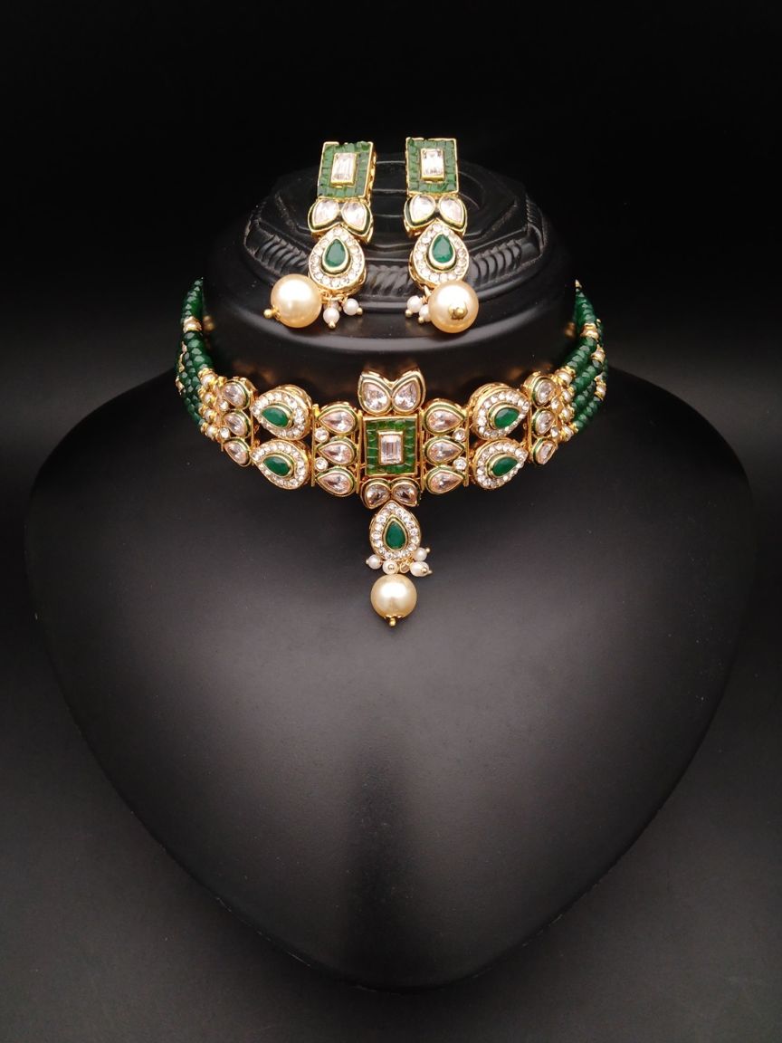 polki-choker-CHP21050GRGD