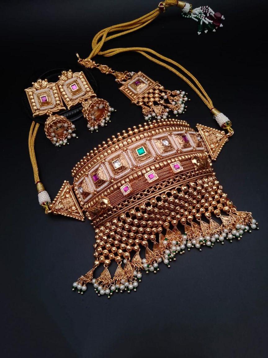 polki-choker-CHP21052RGRRJ