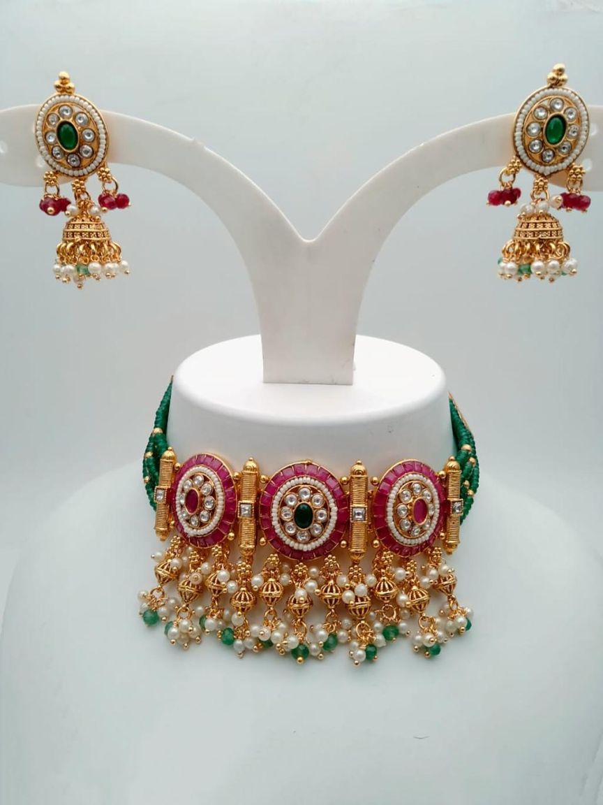 polki-choker-CHP21216RGRRJ