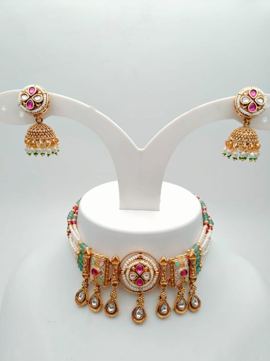 polki-choker-CHP21225RGRRJ