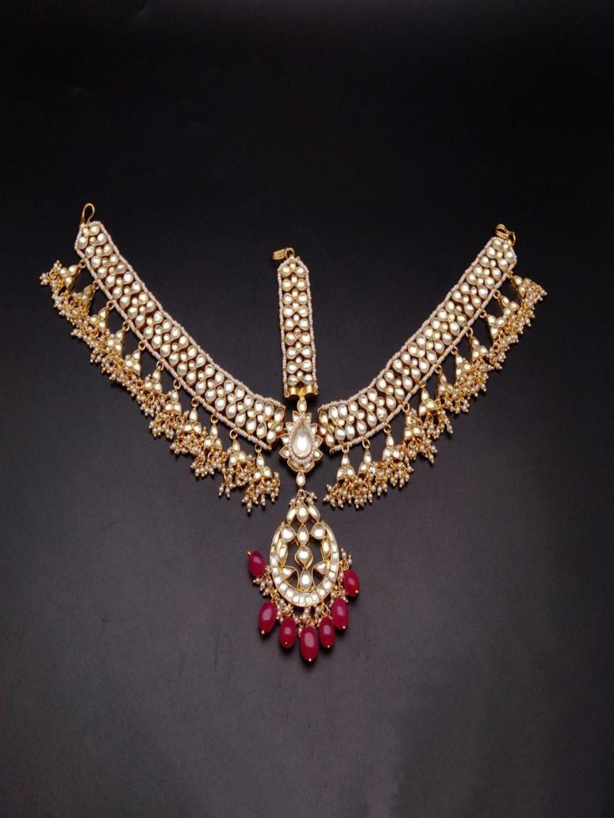 DAMINI IN KUNDAN (VILANDI) STYLE | DESIGN - 29002
