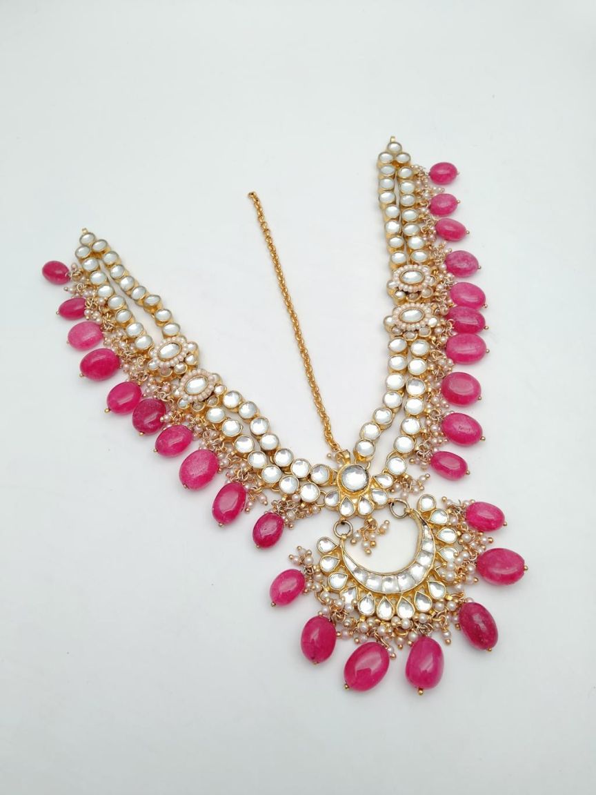 DAMINI IN KUNDAN (VILANDI) STYLE | DESIGN - 29032