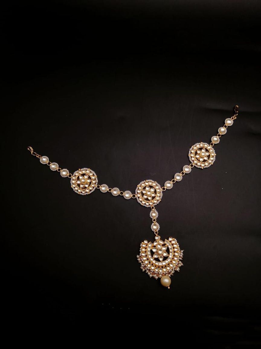 DAMINI IN KUNDAN (VILANDI) STYLE | DESIGN - 29033
