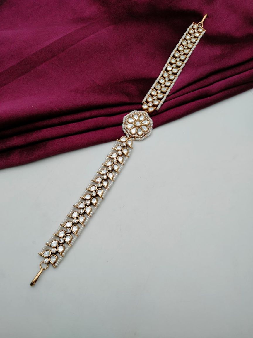 DAMINI IN KUNDAN (VILANDI) STYLE | DESIGN - 29048