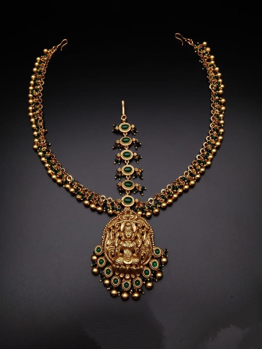 DAMINI IN POLKI (GOLD POLISH) STYLE | DESIGN - 94002