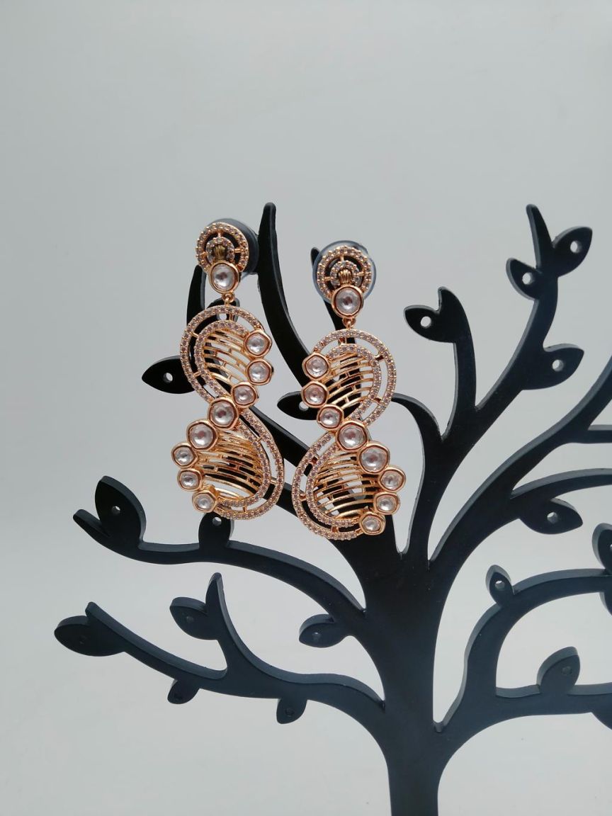 EARRINGS IN AD STYLE | DESIGN - 41457