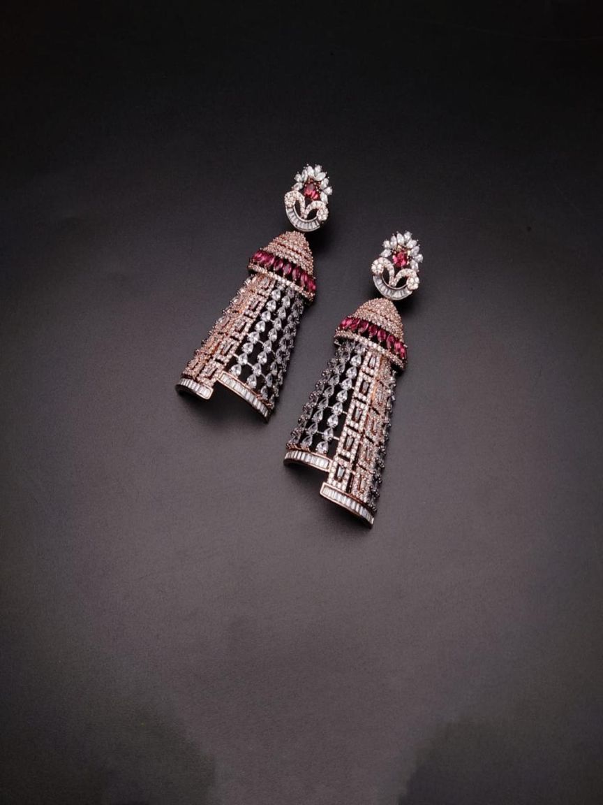 EARRINGS IN AD STYLE | DESIGN - 41474