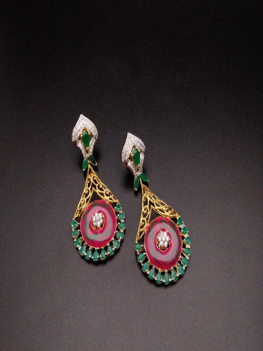 EARRINGS IN AD STYLE | DESIGN - 41526