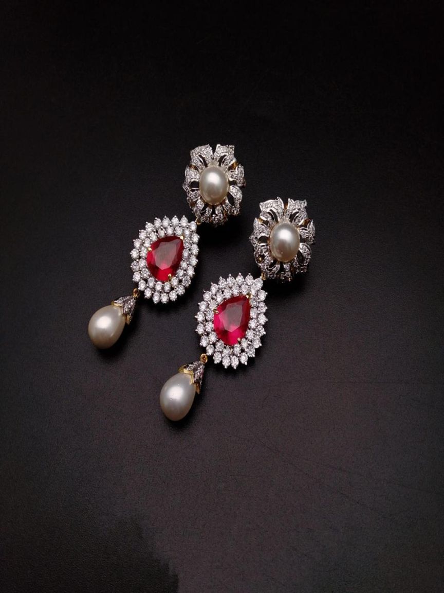 EARRINGS IN AD STYLE | DESIGN - 41539