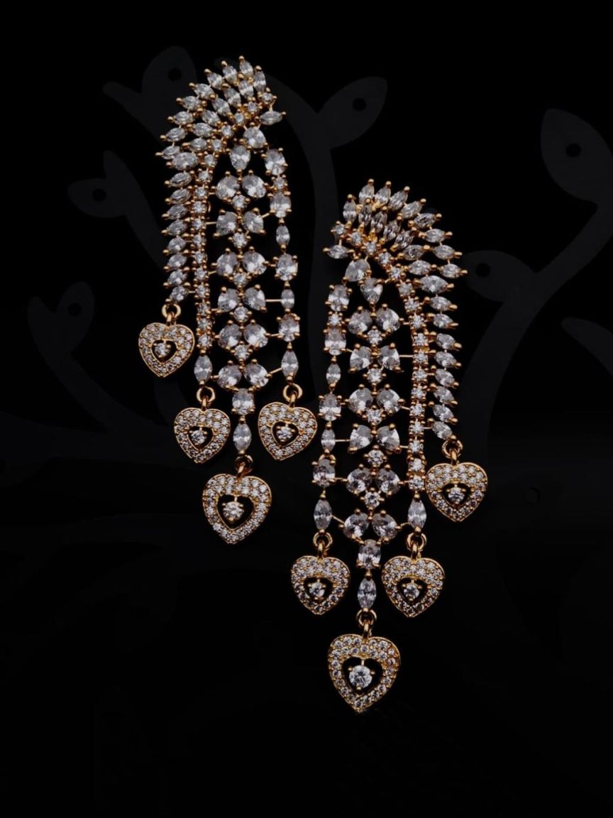 EARRINGS IN AD STYLE | DESIGN - 41570