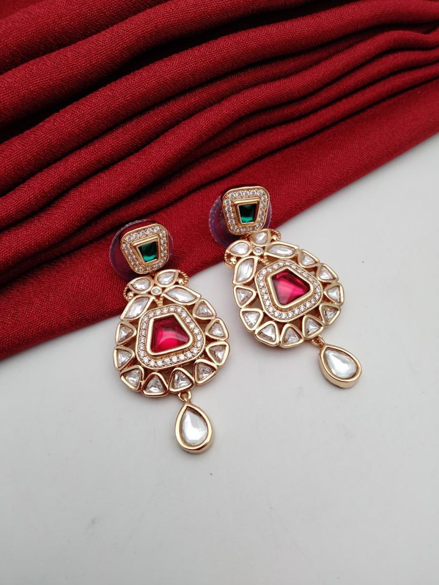 kundan-earrings-ERK80132RGRGD