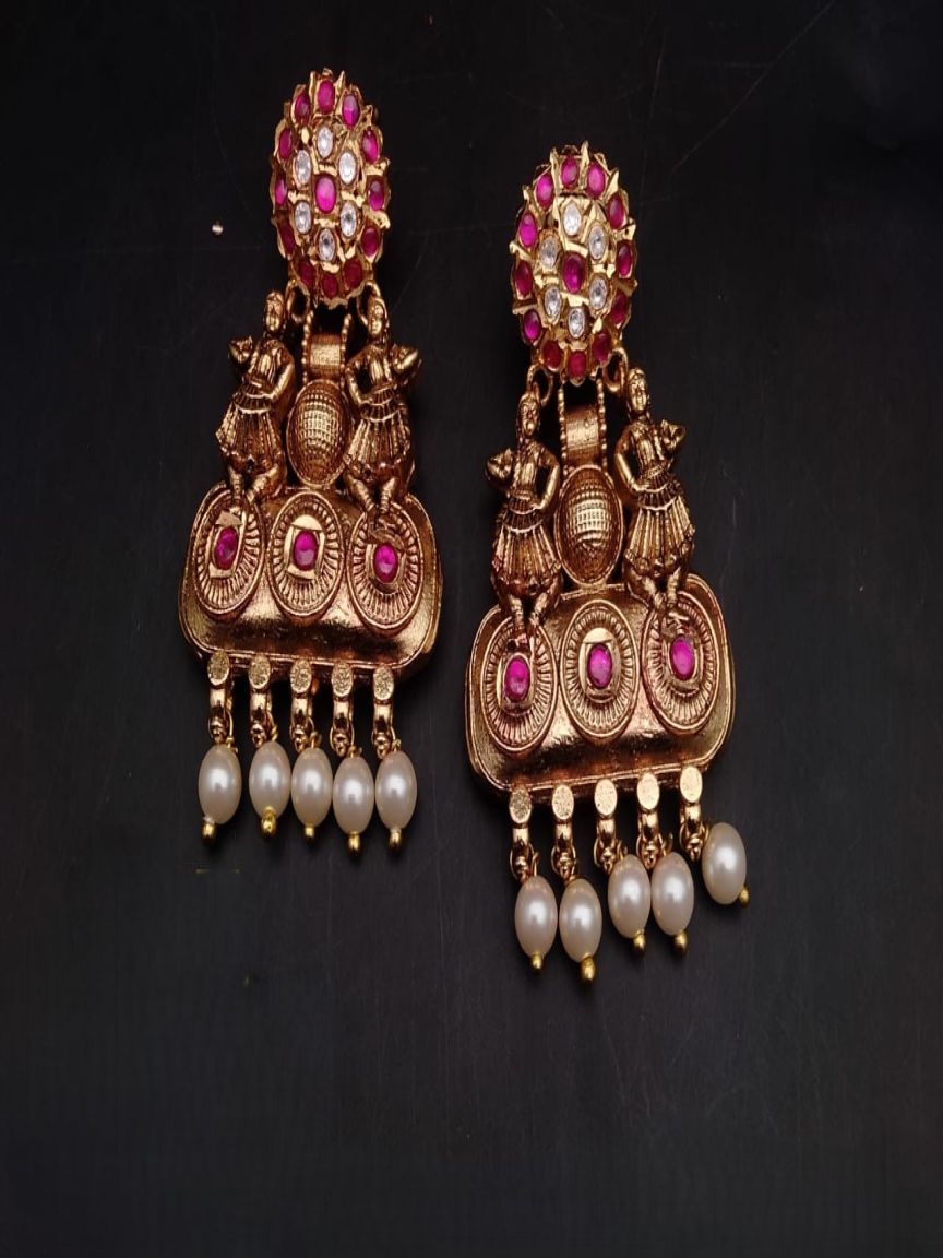 polki-earrings-ERP49086RGD