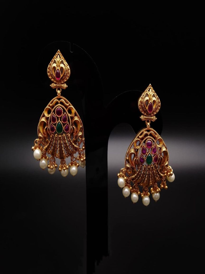 polki-earrings-ERP49097GRRRJ