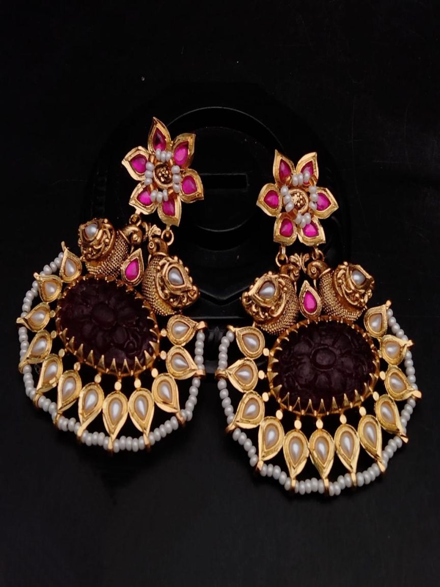polki-earrings-ERP49121RGD