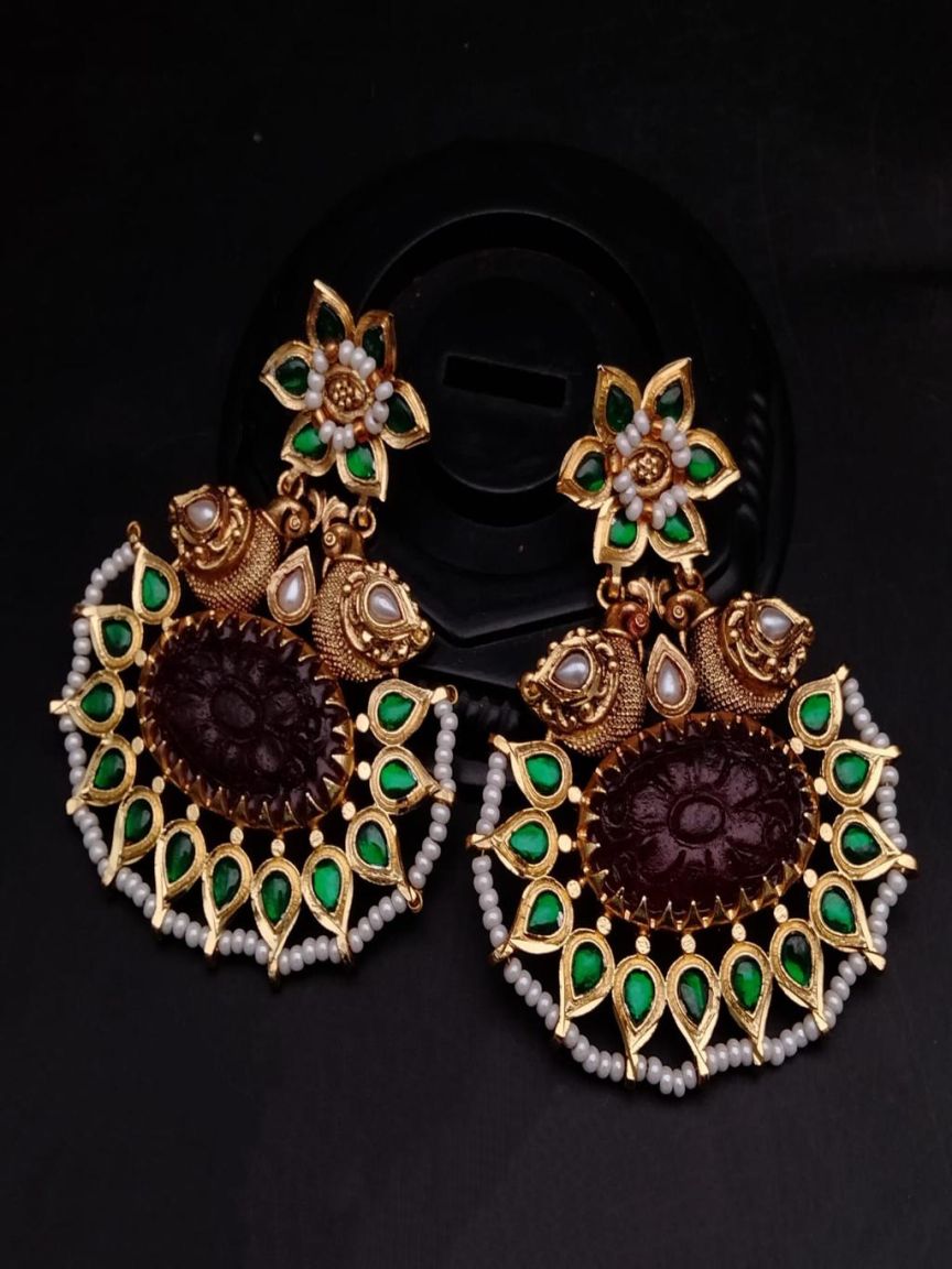 polki-earrings-ERP49121RGRGD
