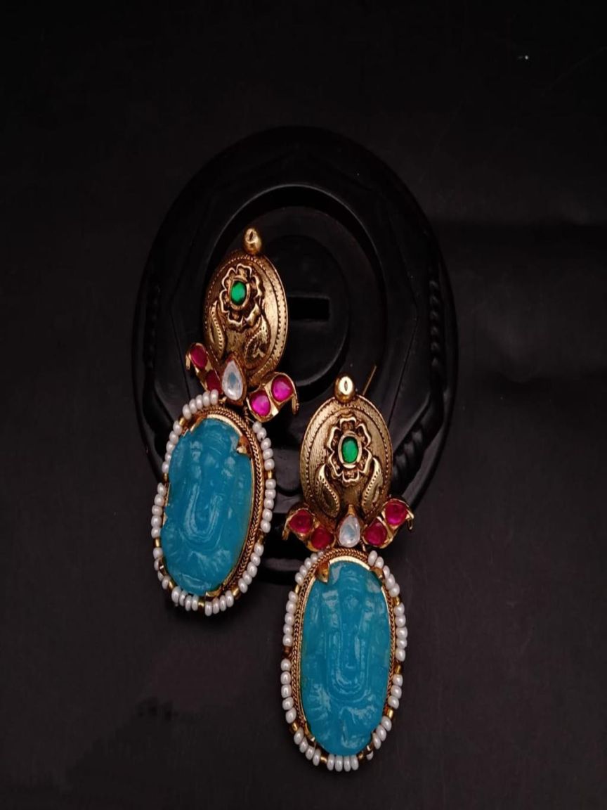 polki-earrings-ERP49122SBGRRRJ