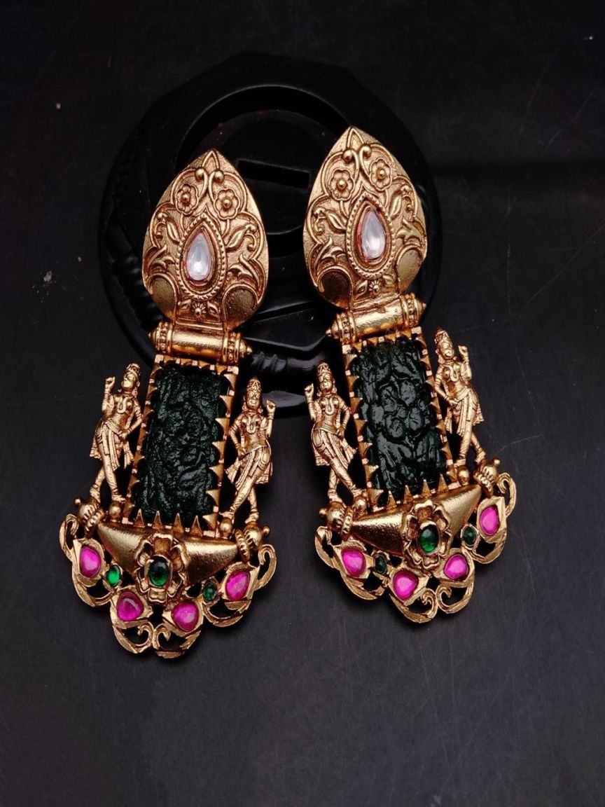 polki-earrings-ERP49129GRRGD