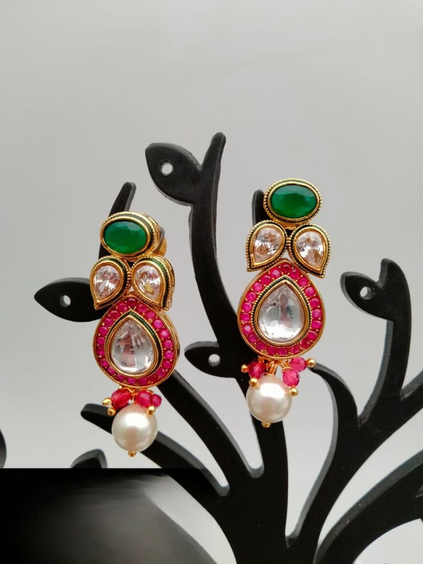 polki-earrings-ERP49189RGRGD