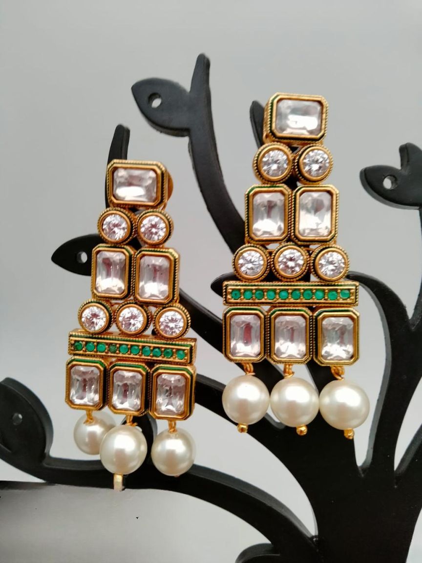 polki-earrings-ERP49192GRGD