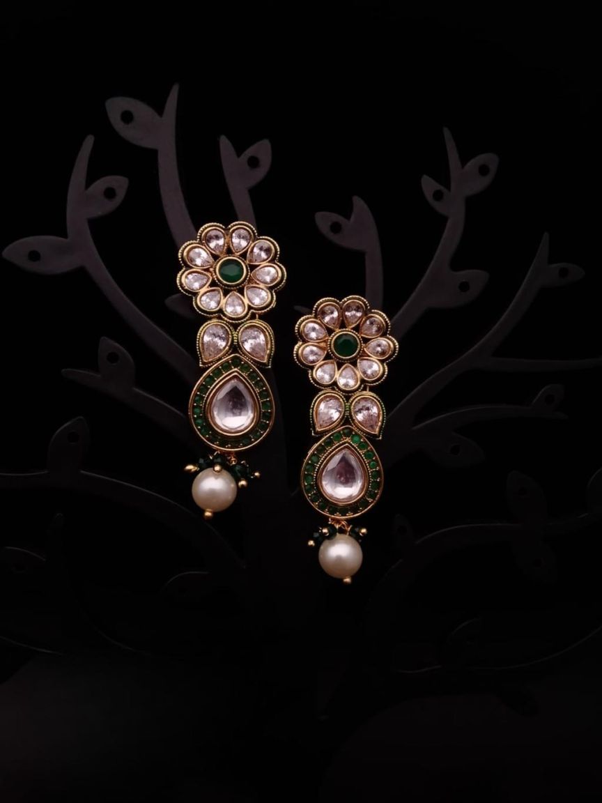 polki-earrings-ERP49197GRGD