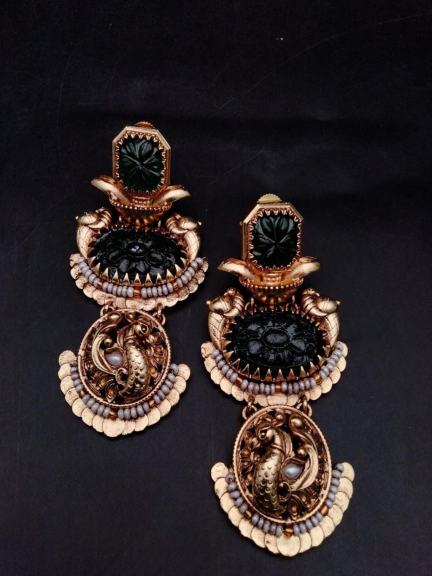 polki-earrings-ERP49207GRRJ