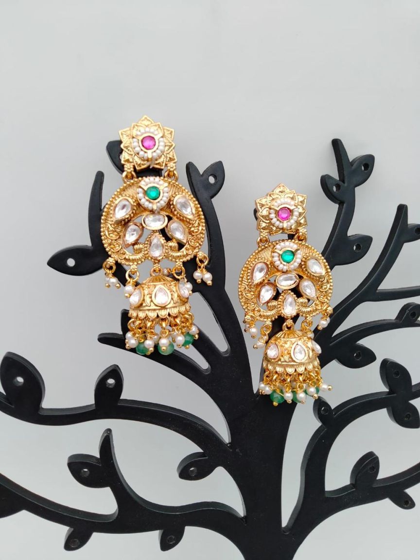 polki-earrings-ERP49210RGRRJ