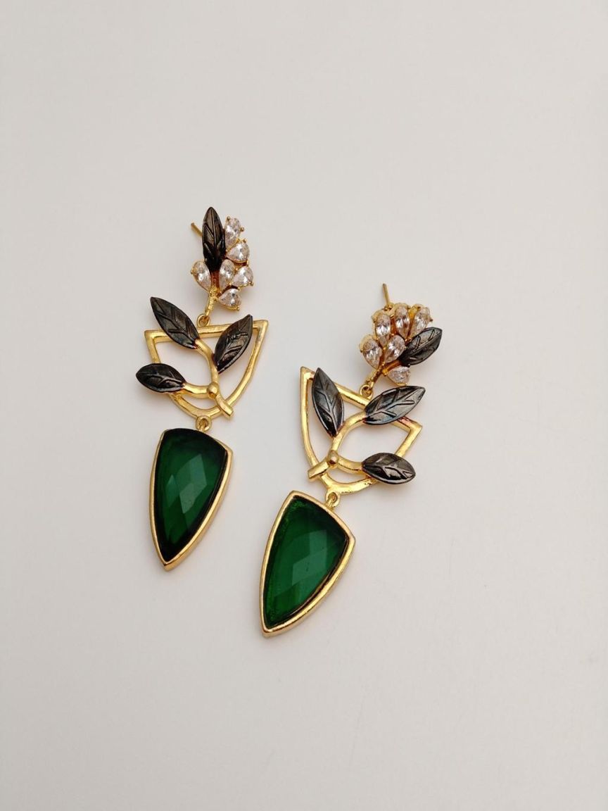 polki-earrings-ERP49257GRGD