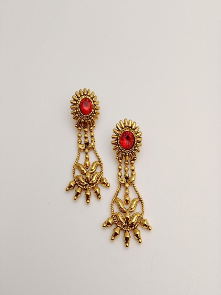 polki-earrings-ERP49261RDGD