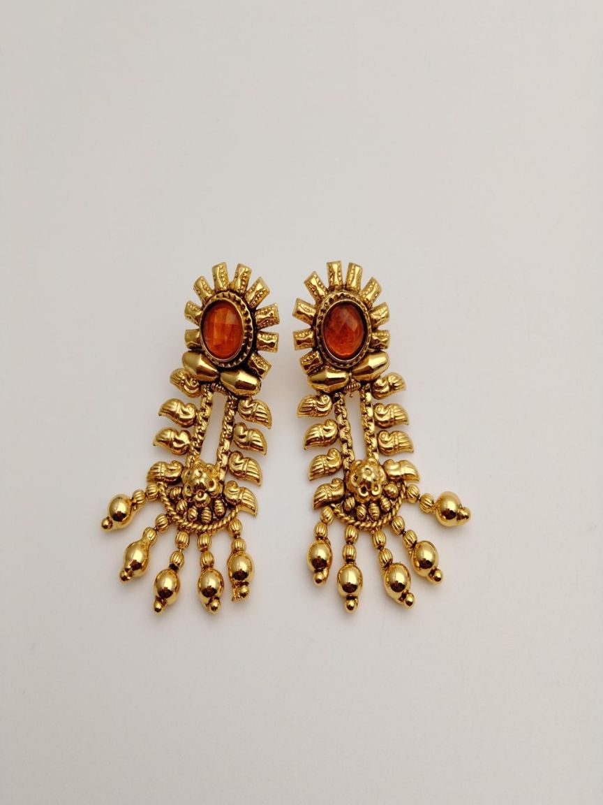 polki-earrings-ERP49262OGGD