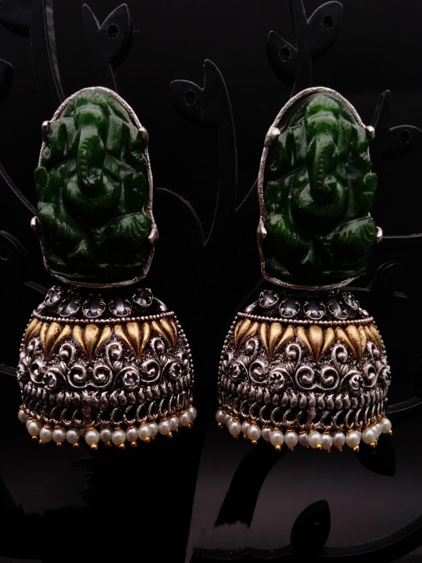 polki-earrings-ERP49283GRGD