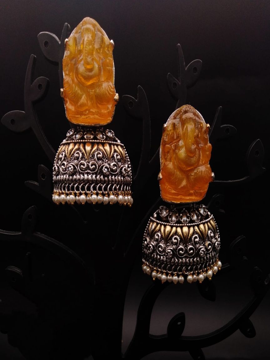polki-earrings-ERP49283LYGD