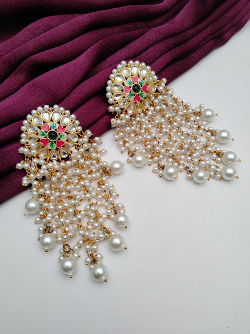 polki-earrings-ERP49288GRRGD