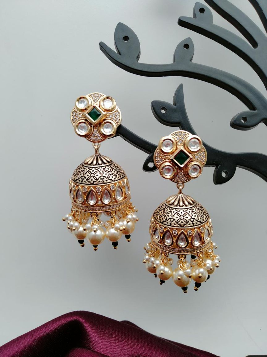 kundan-jhumka-JKK90079GRGD