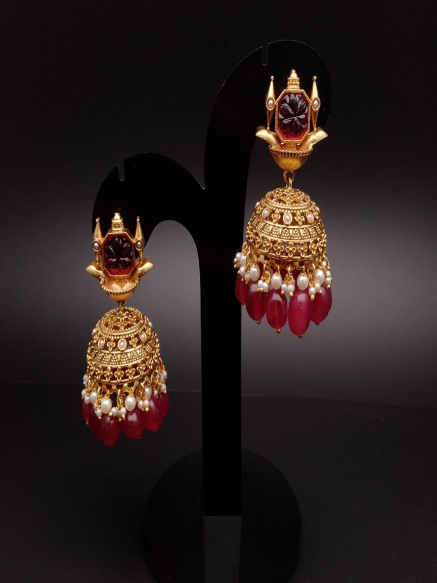 polki-jhumka-JKP89024RRJ