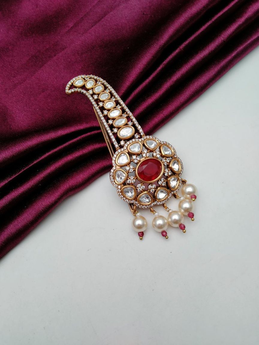 KALANGI IN KUNDAN (VILANDI) STYLE | DESIGN - 99507