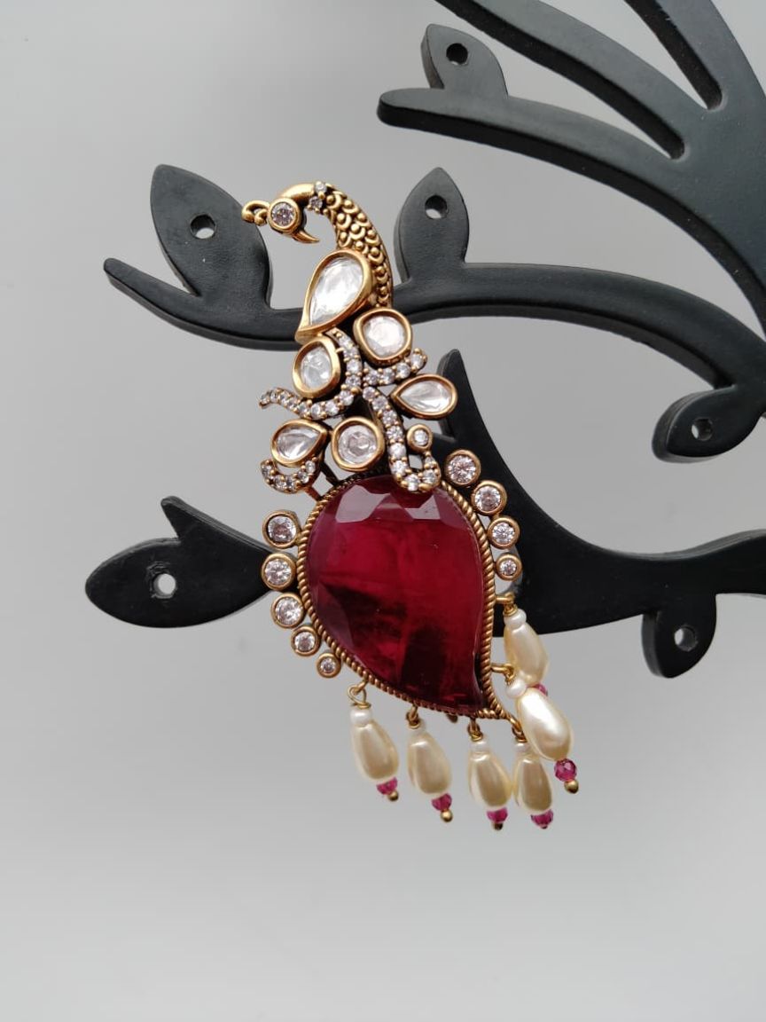 KALANGI IN KUNDAN (VILANDI) STYLE | DESIGN - 99515