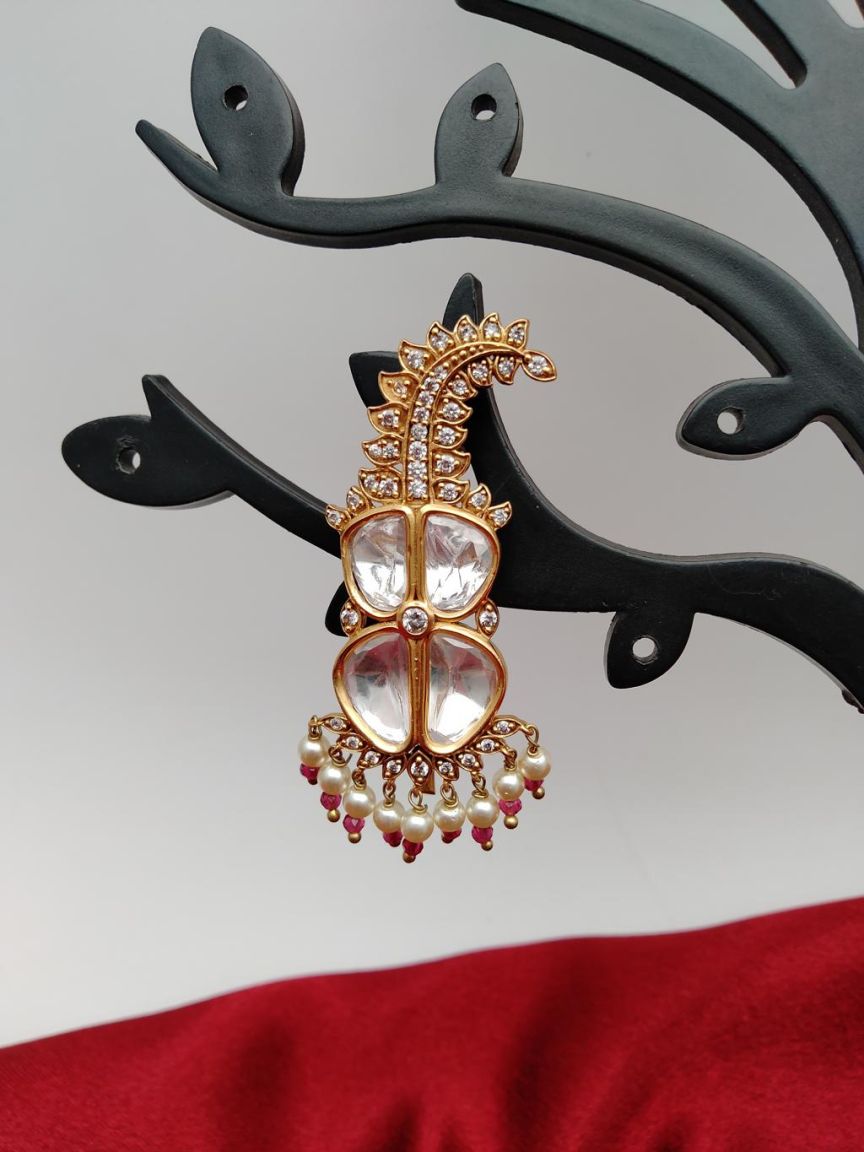 KALANGI IN KUNDAN (VILANDI) STYLE | DESIGN - 99521