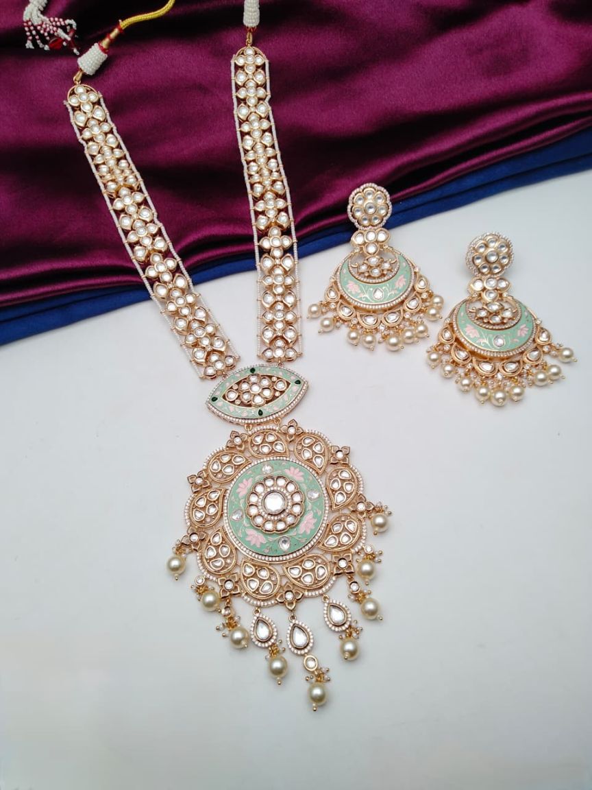 kundan-long_set-LSK28084GRPKGD