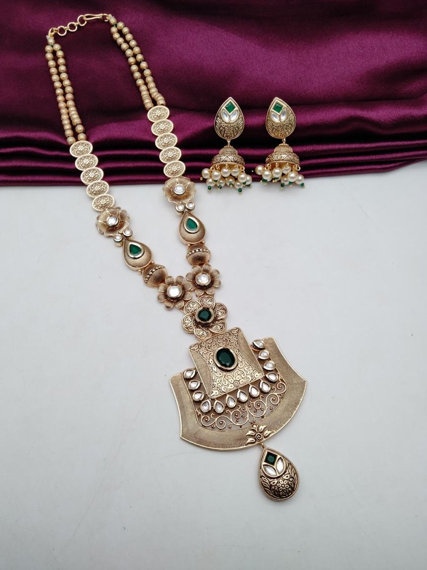 kundan-long_set-LSK28086GRGD