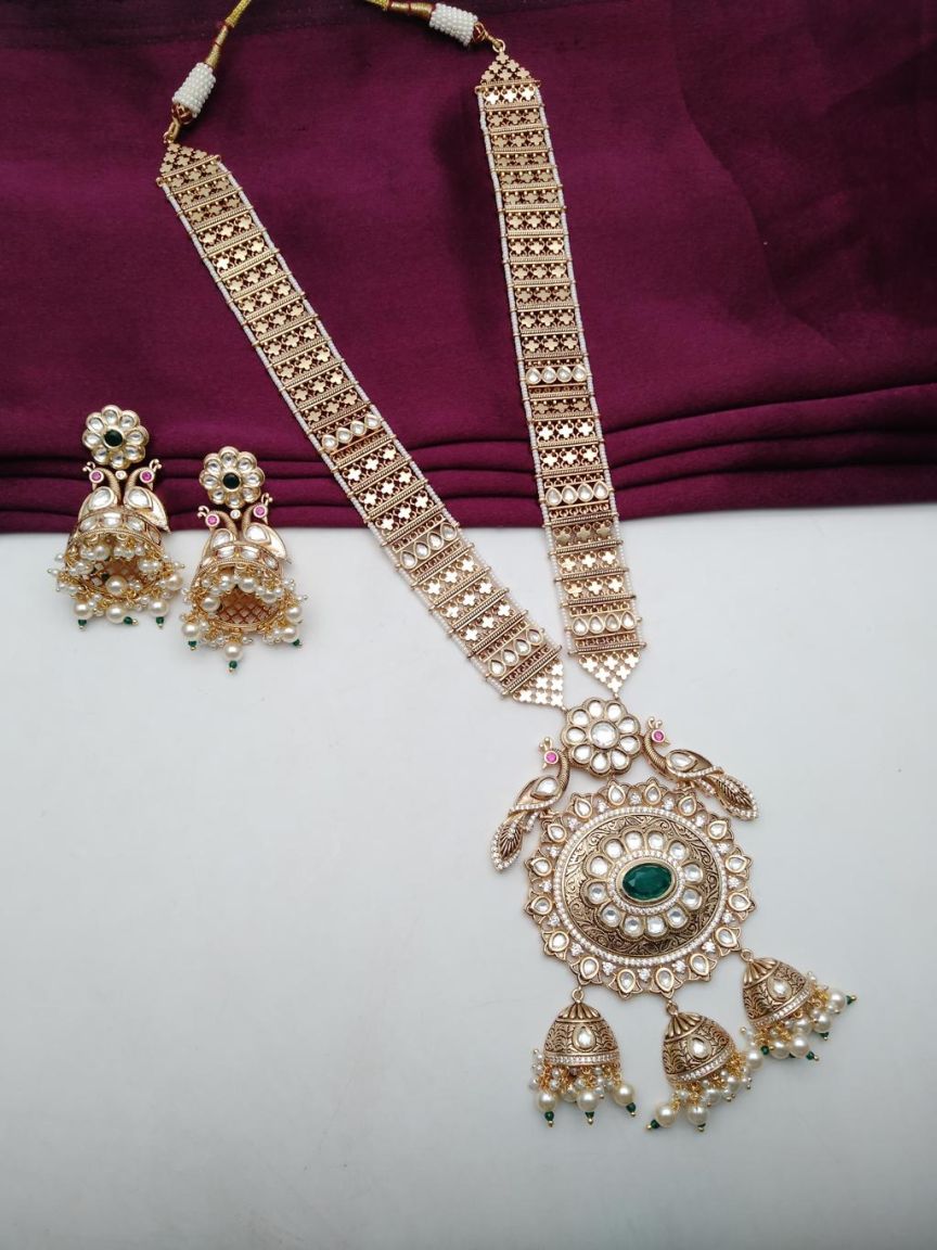 kundan-long_set-LSK28089GRGD