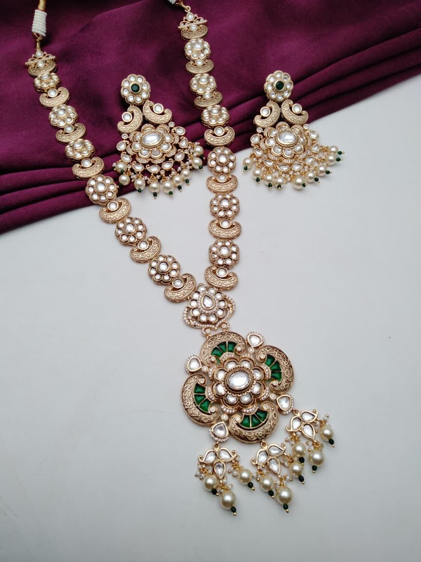 kundan-long_set-LSK28090GRGD